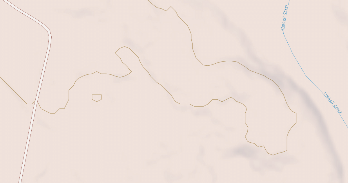Map preview of KIMBALL MEADOWS SPUR B
