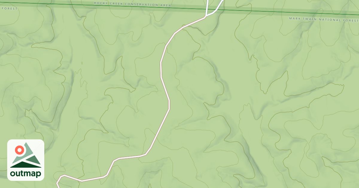 Map of OVERCUP OAK