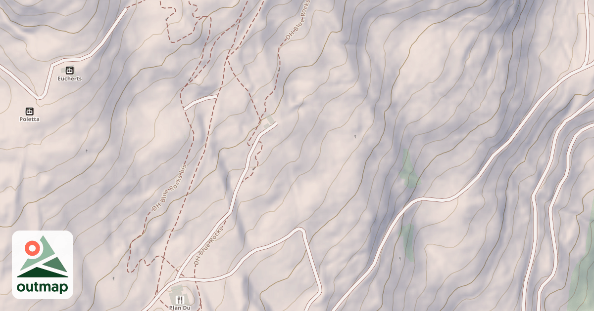 Map of Funcross du Petit Saint-Bernard