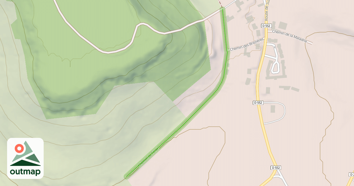 Map of Chemin de Férat