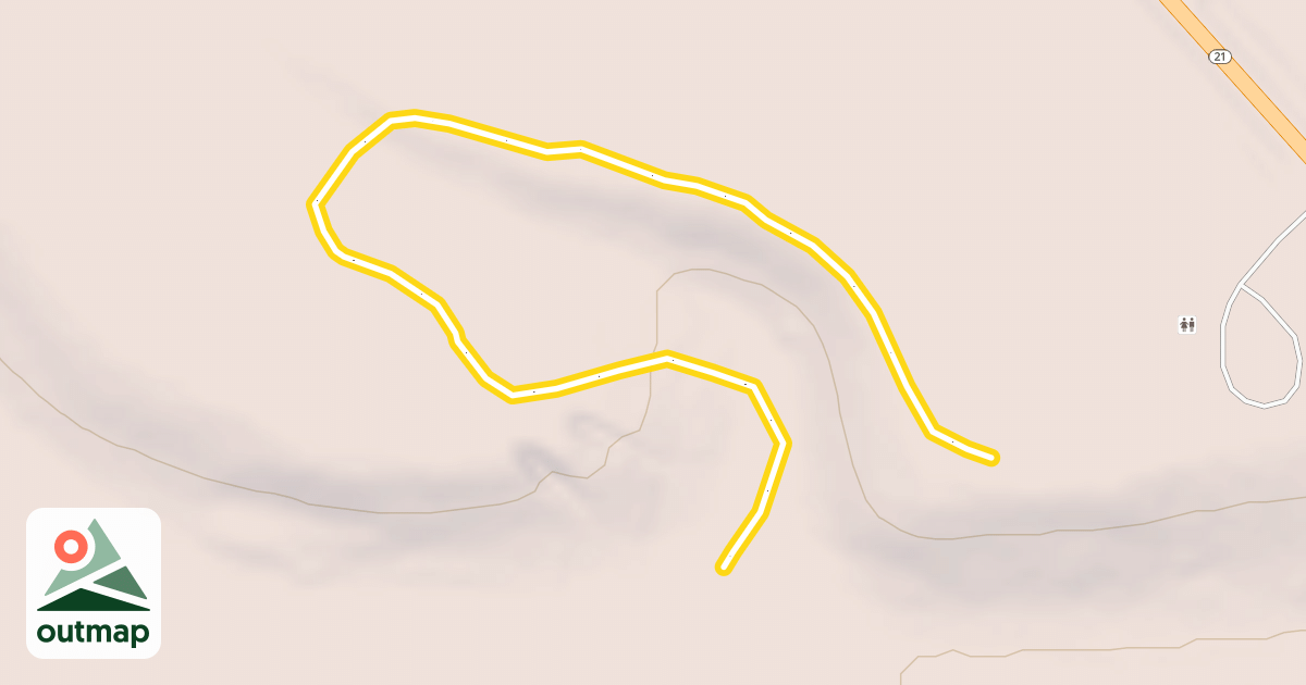 Map of Lupine Loop