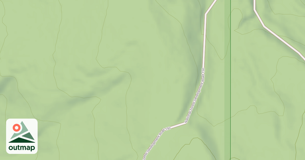 Map of SANDY RIDGE