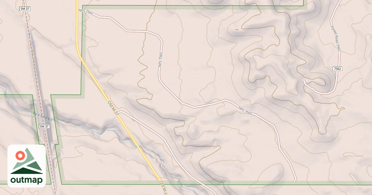 Map of 7565