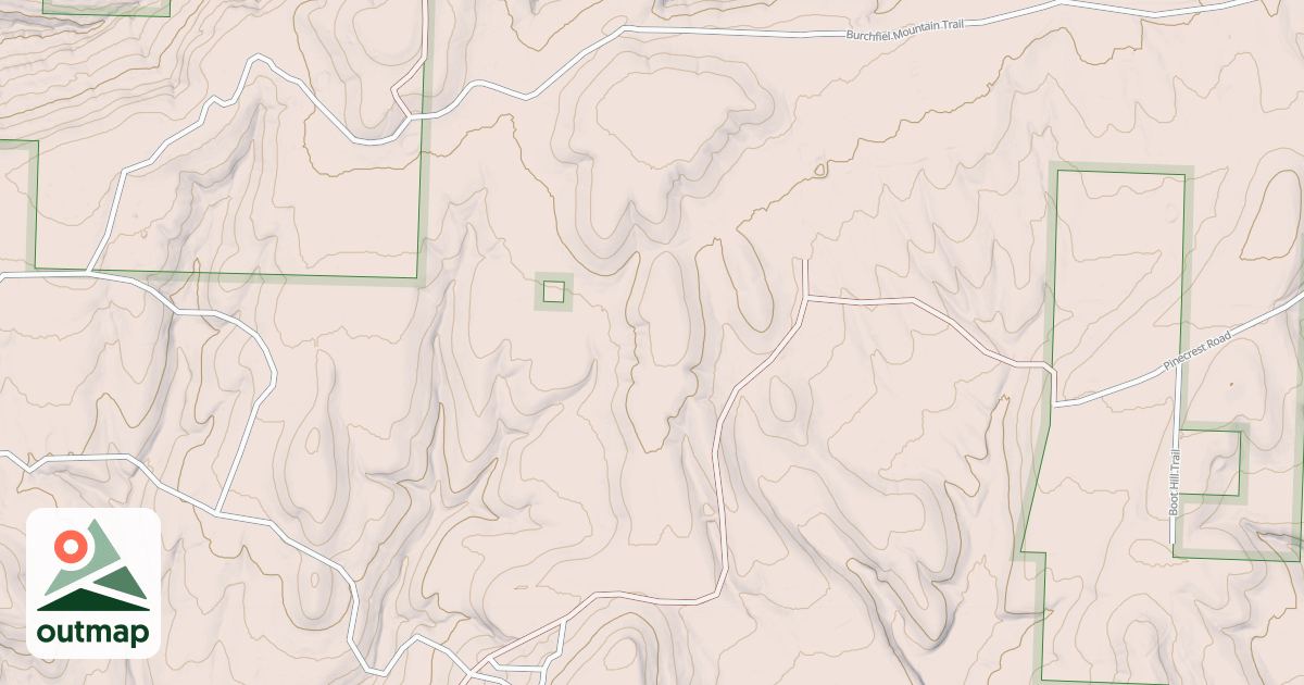 Map of BIRCHPOND