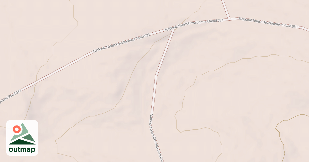 Map of USFS National Forest System Roads {E945E29F-12E1-4356-9FBD-EEE33E31AA95}