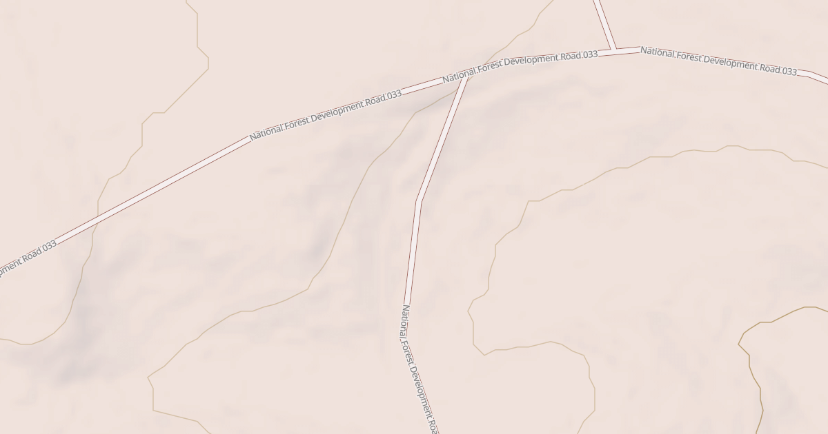 Map preview of USFS National Forest System Roads {E945E29F-12E1-4356-9FBD-EEE33E31AA95}