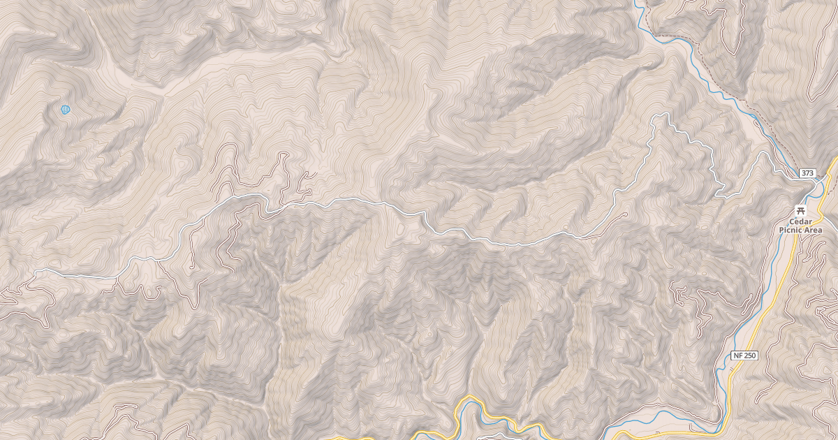 Map preview of FLY HILL
