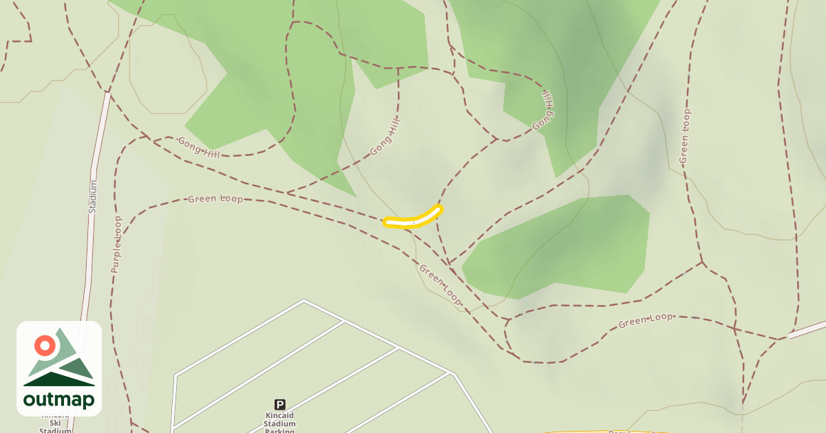 Map of Gong Hill
