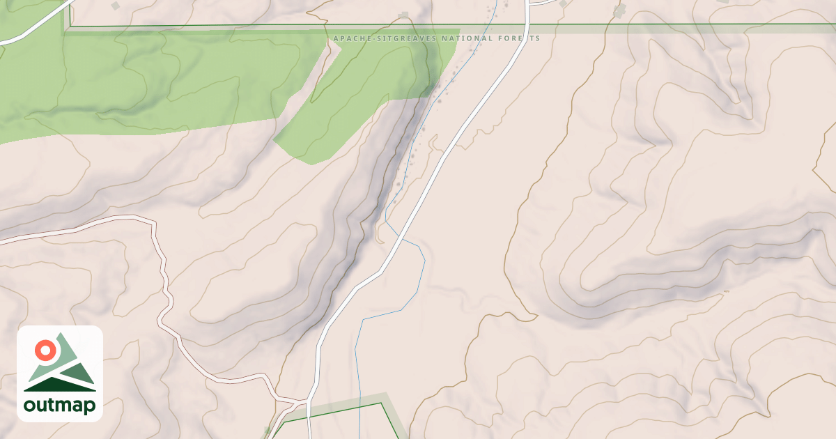 Map of USFS National Forest System Roads {31E3FCD4-C8EA-40BD-9F87-240A527F6FC9}
