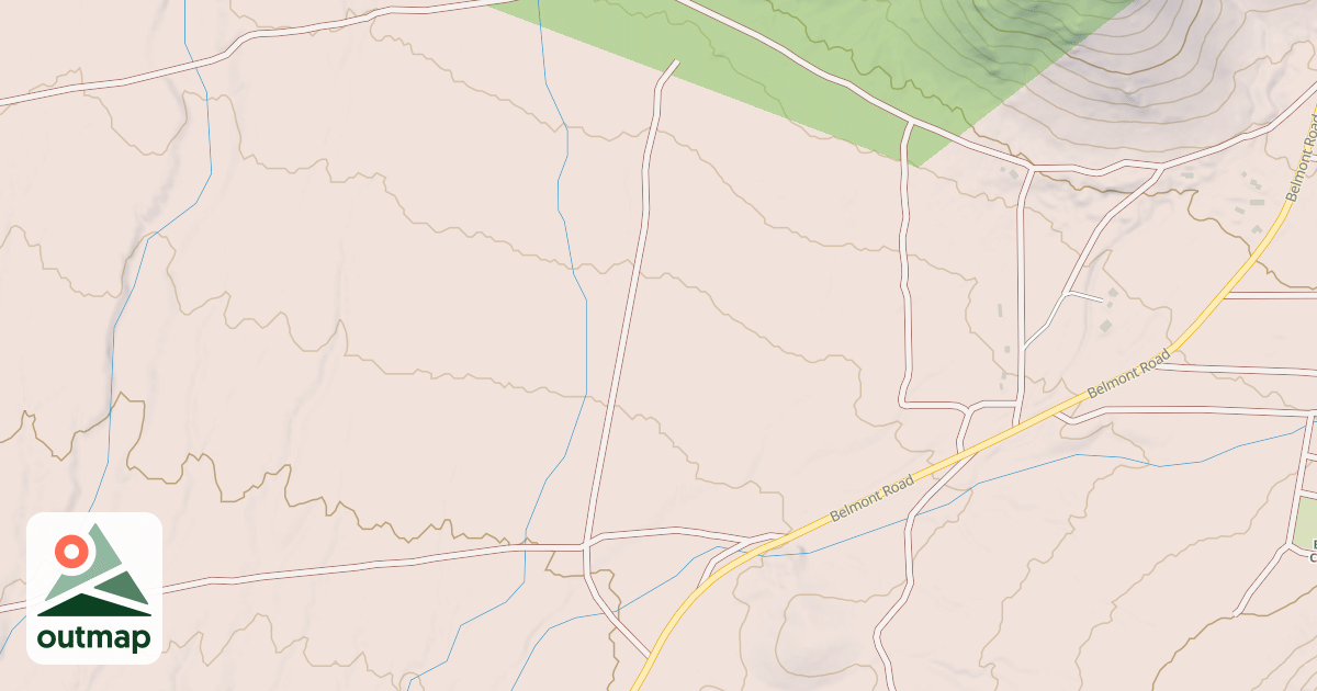 Map of BELMONT CO  CAMPGROUND