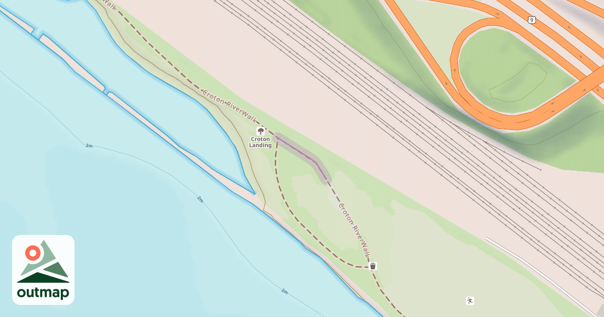 Map of Croton RiverWalk
