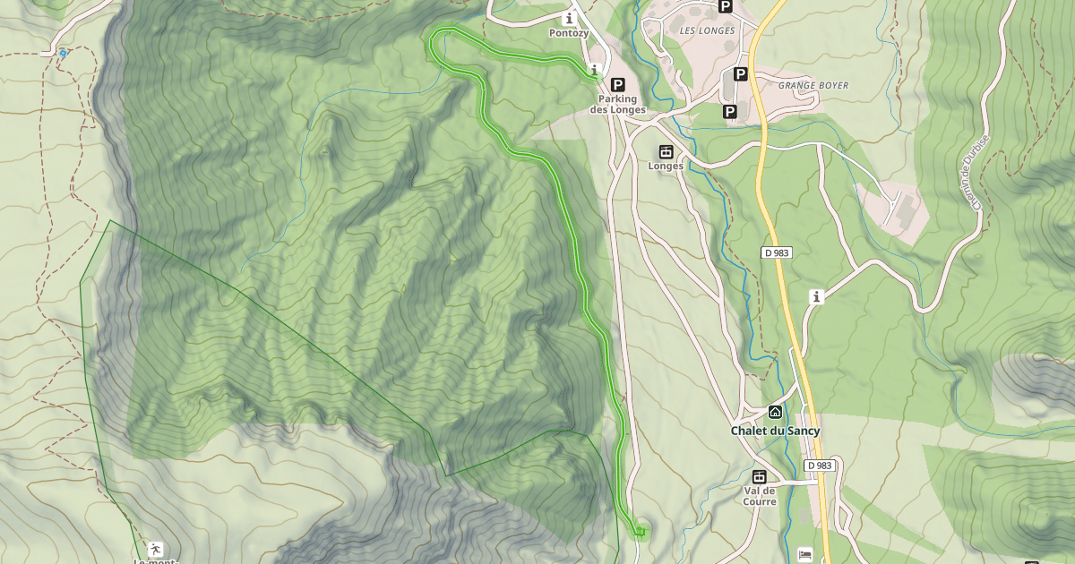 Map preview of Sapins
