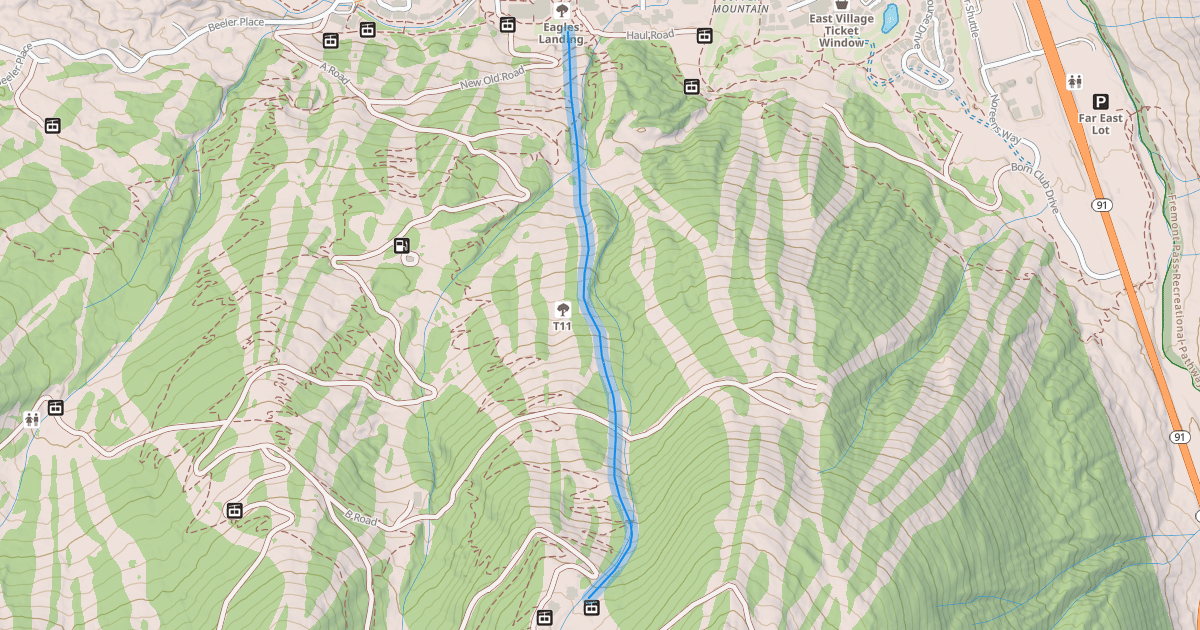 Map preview of Bouncer