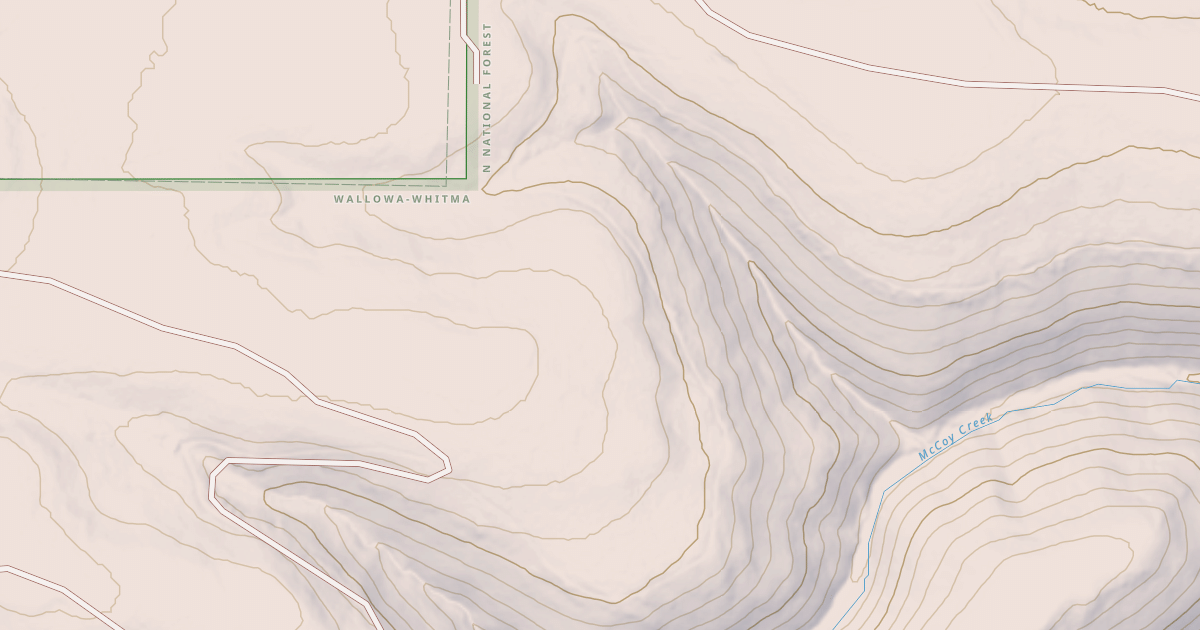 Map preview of USFS National Forest System Roads {4EA85A43-C808-4F20-986E-6BA7C099CE06}