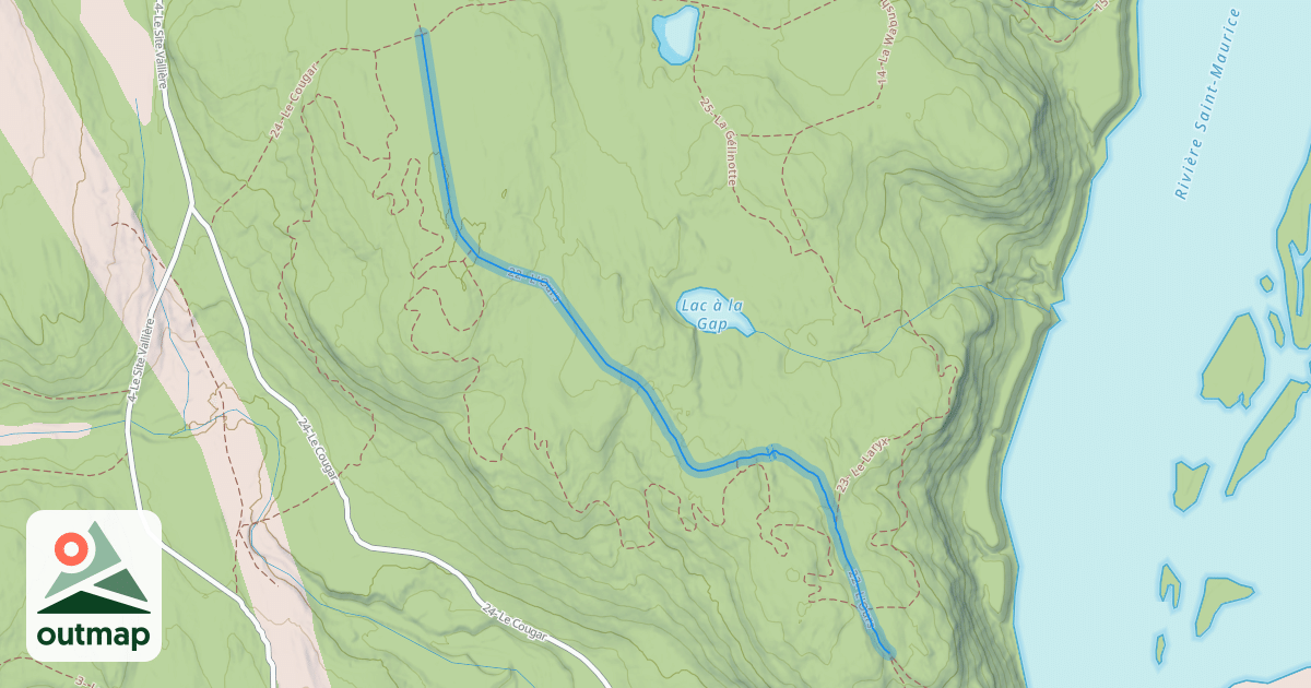 Map of 22- L'Ours