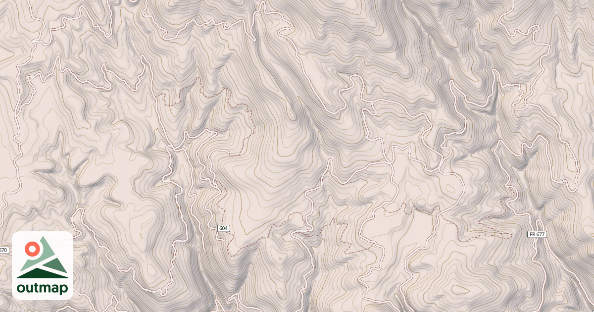 Map of ELK CLARKE CONTOUR