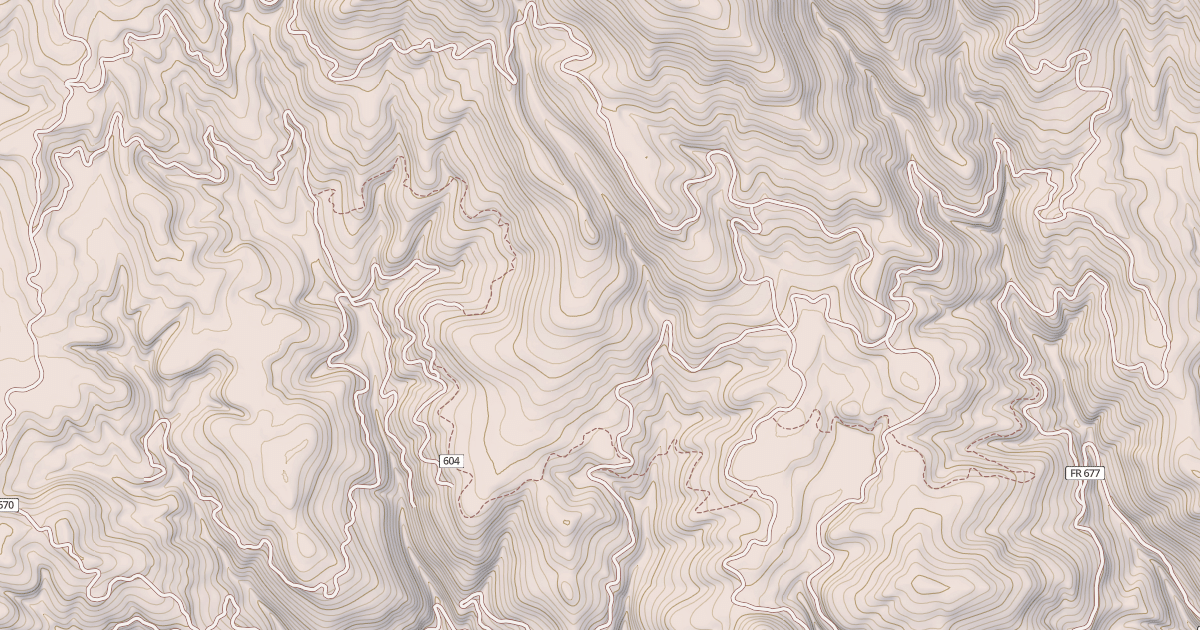 Map preview of ELK CLARKE CONTOUR