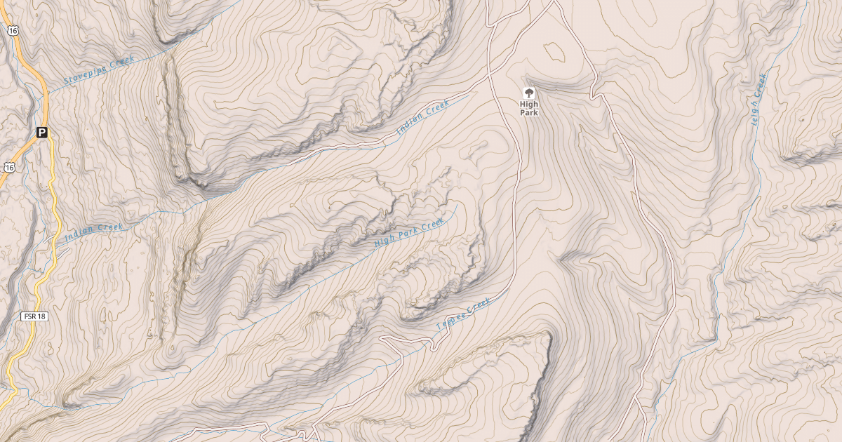 Map preview of WEEPING ROCK