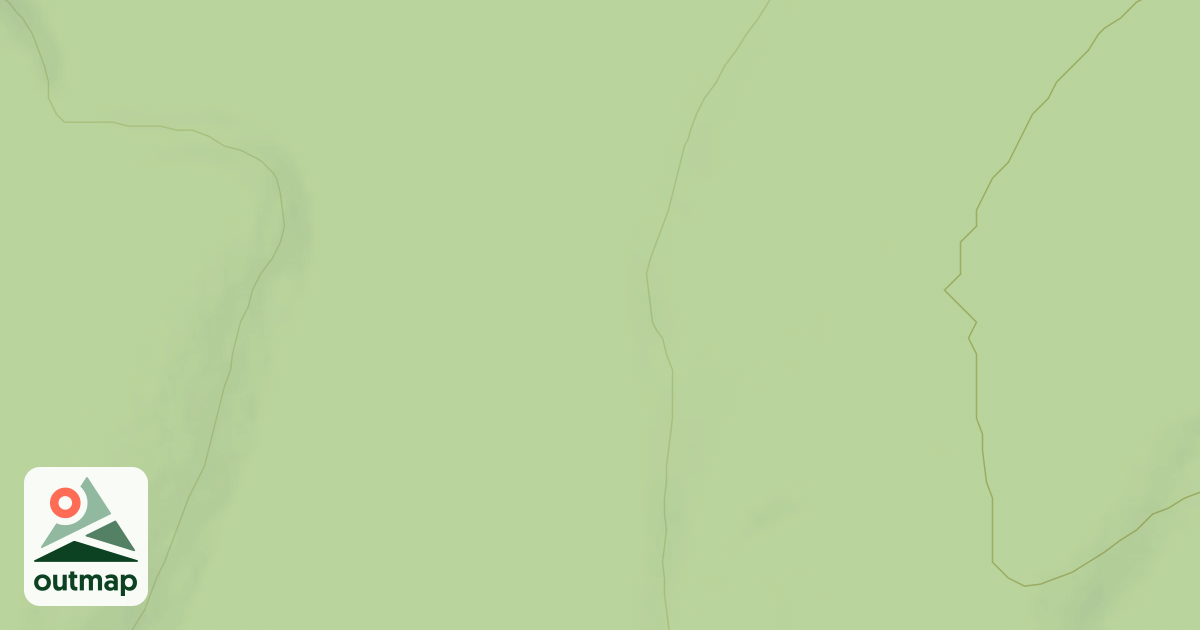 Map of SECRET LAKE ROAD