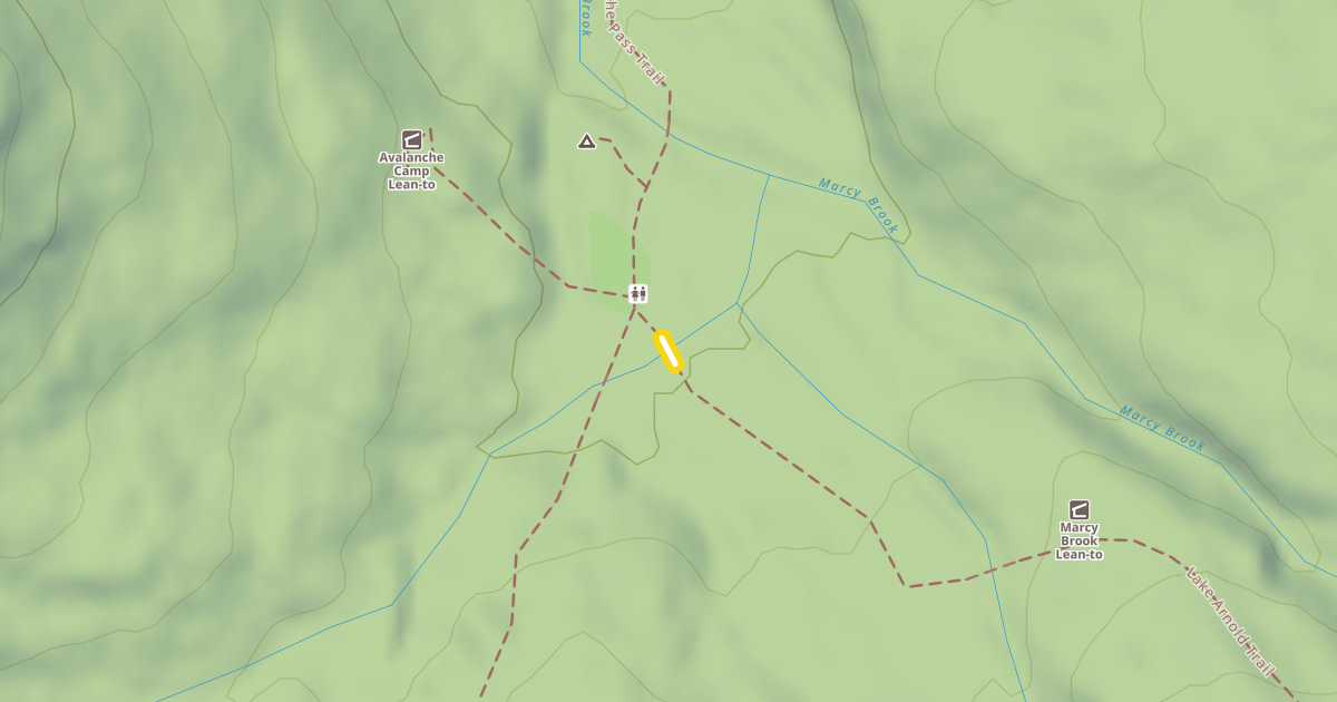 Map preview of Lake Arnold Trail