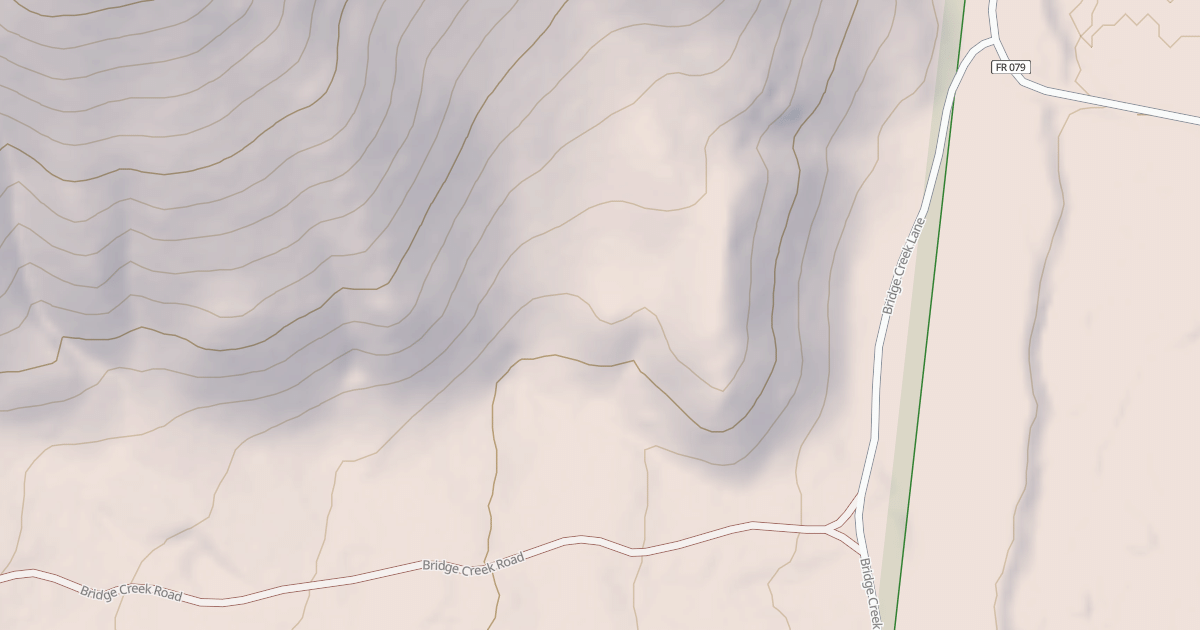 Map preview of TR #7068 TRAILHEAD ROAD
