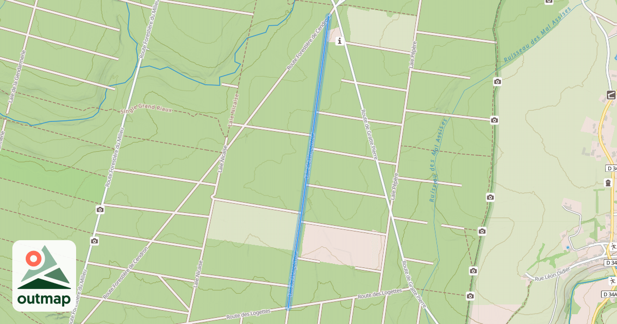Map of Laie de l'Inspecteur