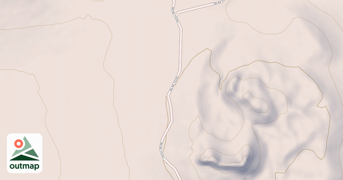 Map of BLM National GTLF Public Motorized Roads 0be1adc7-2750-422f-ad9a-05ce061a1997