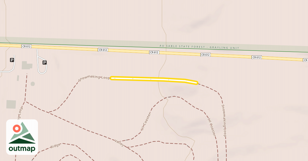 Map of Homerun Hill