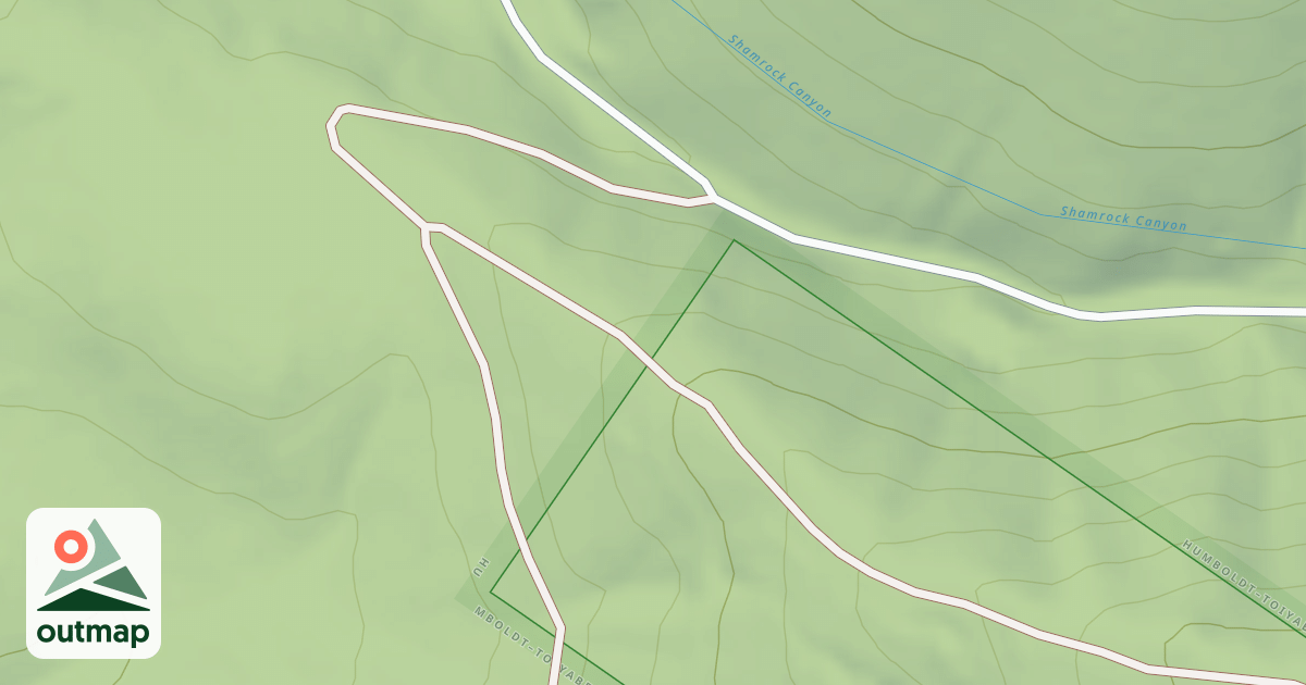 Map of SHAMROCK DIGGINS