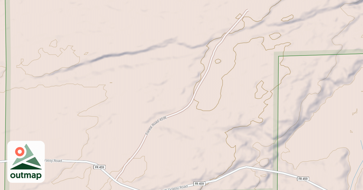 Map of GRASSY CREEK SPUR E