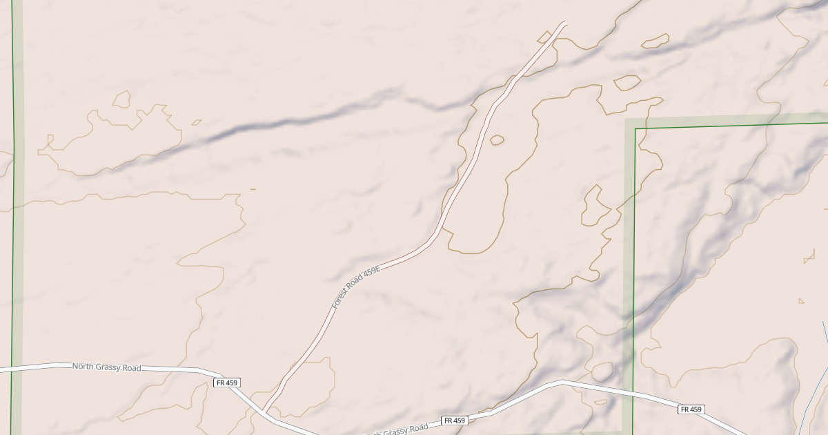 Map preview of GRASSY CREEK SPUR E