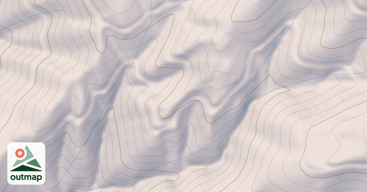 Map of CURL RIDGE