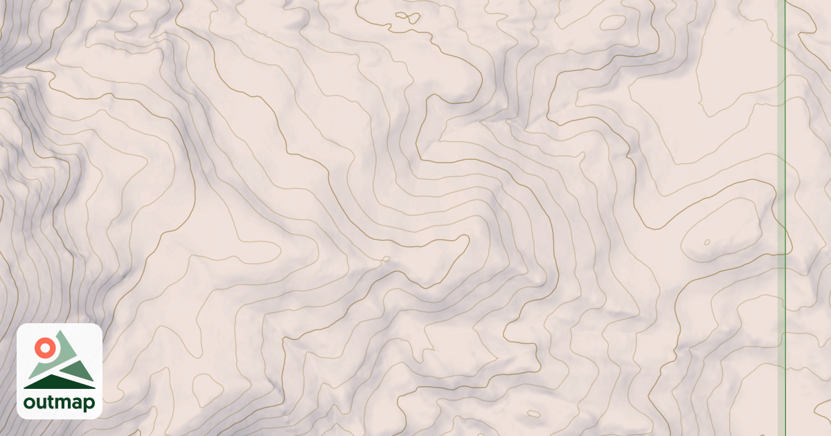Map of BRIGGS CANYON RIGHT FORK