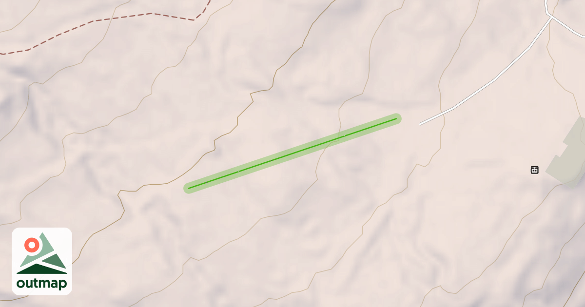 Map of Coyote Cut