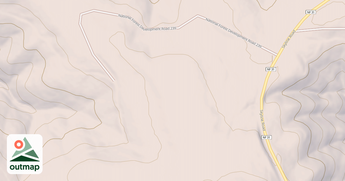 Map of USFS Motor Vehicle Use Map Roads {40FE7E55-C32A-40DA-88F6-FDB04FEEFF8F}