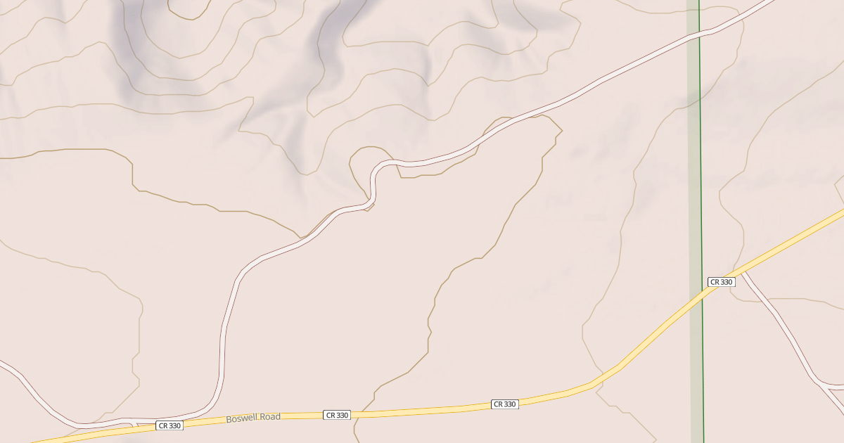Map preview of BOSWELL RIDGE