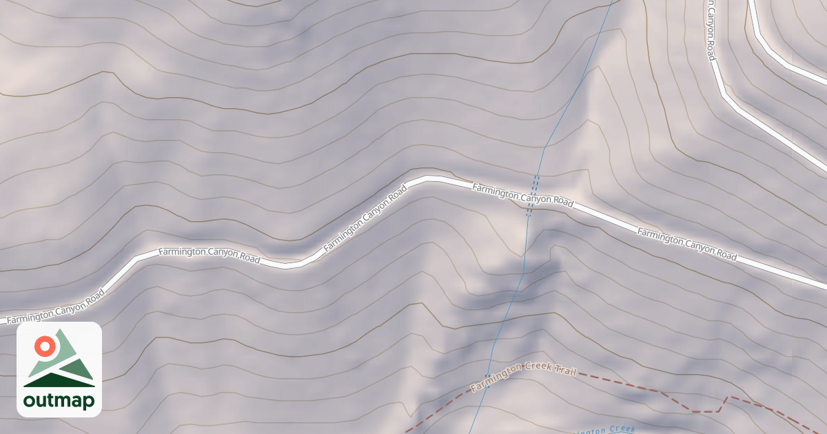 Map of FARMINGTON CANYON ATV