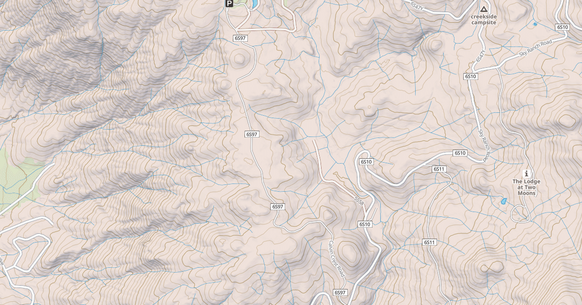 Map preview of CALVIN CREST