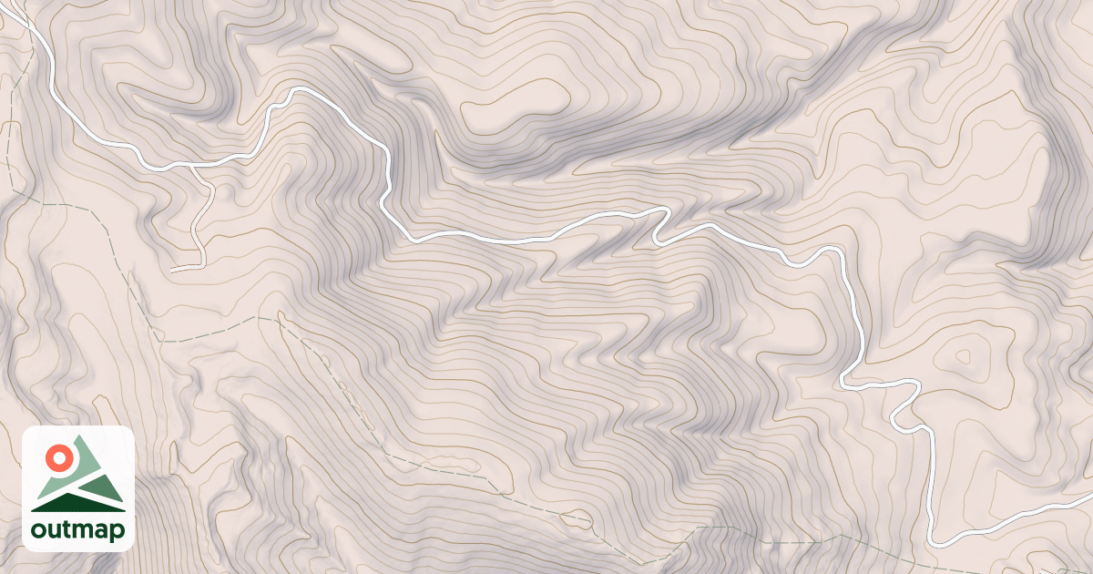 Map of HARRINGTON PEAK