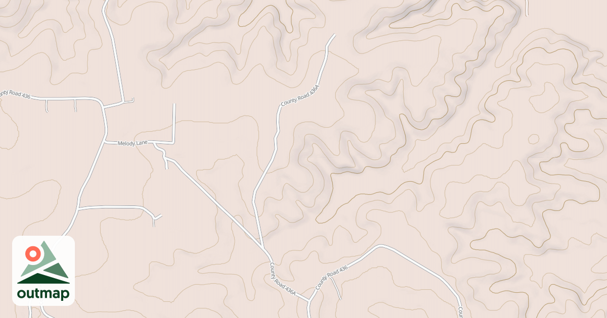 Map of LOG LICK HOLLOW