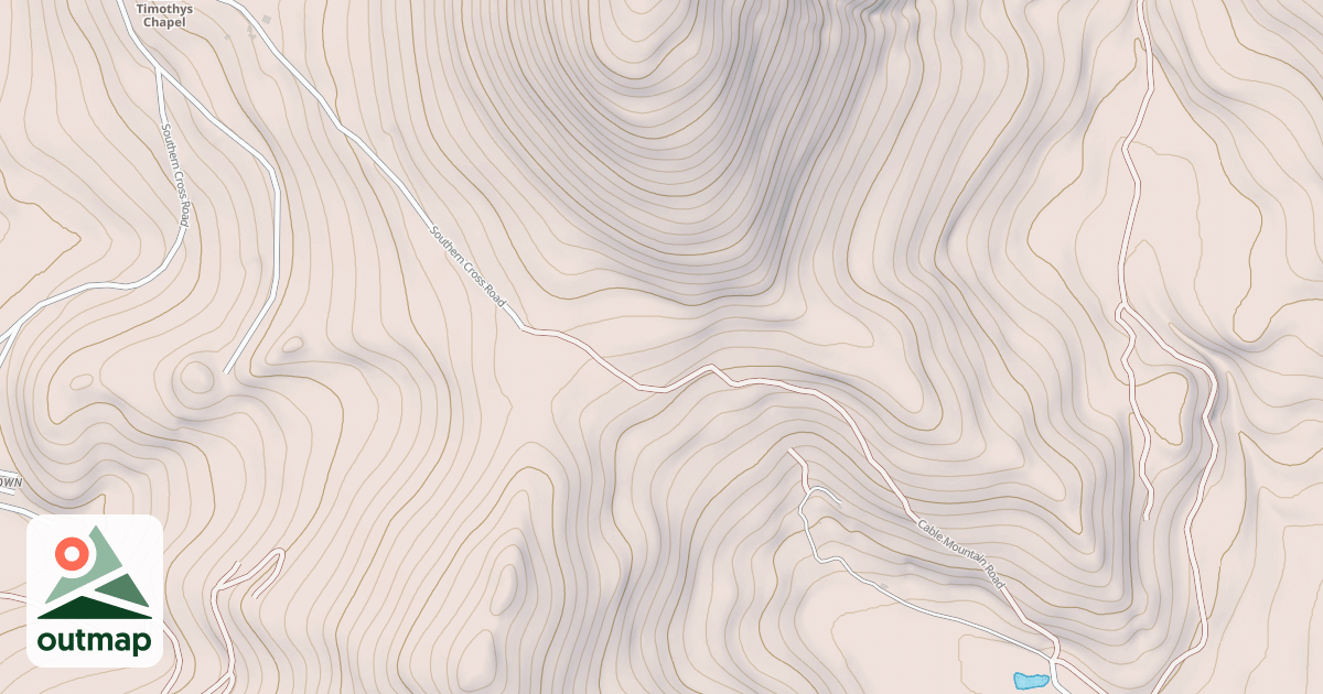 Map of CABLE MINE