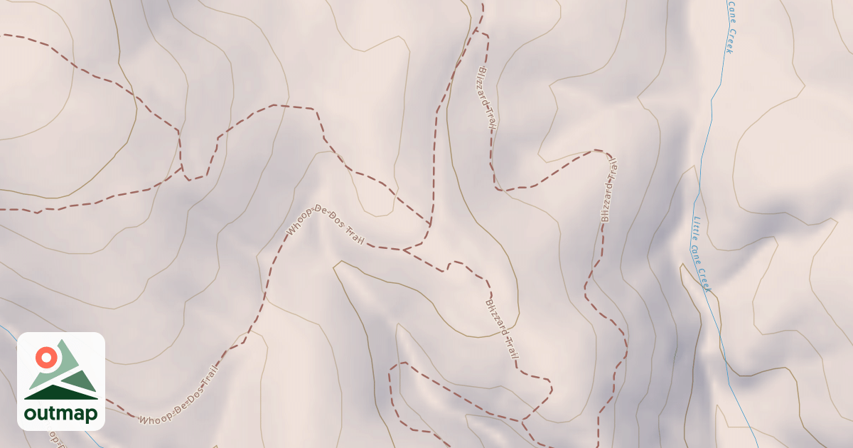 Map of Whissenhunt Loop
