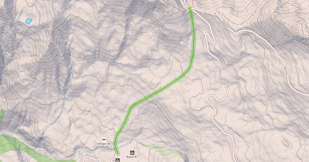 Map preview of Les Florins