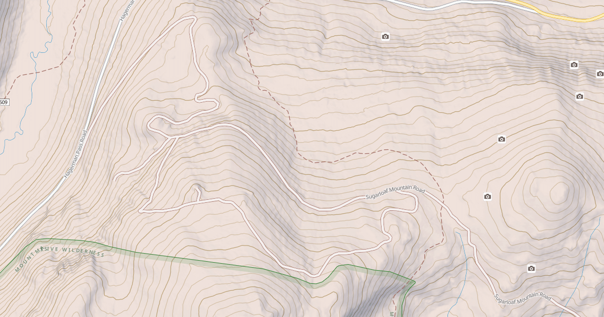 Map preview of SUGARLOAF MTN