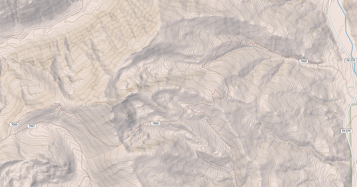 Map preview of HIGH CREEK