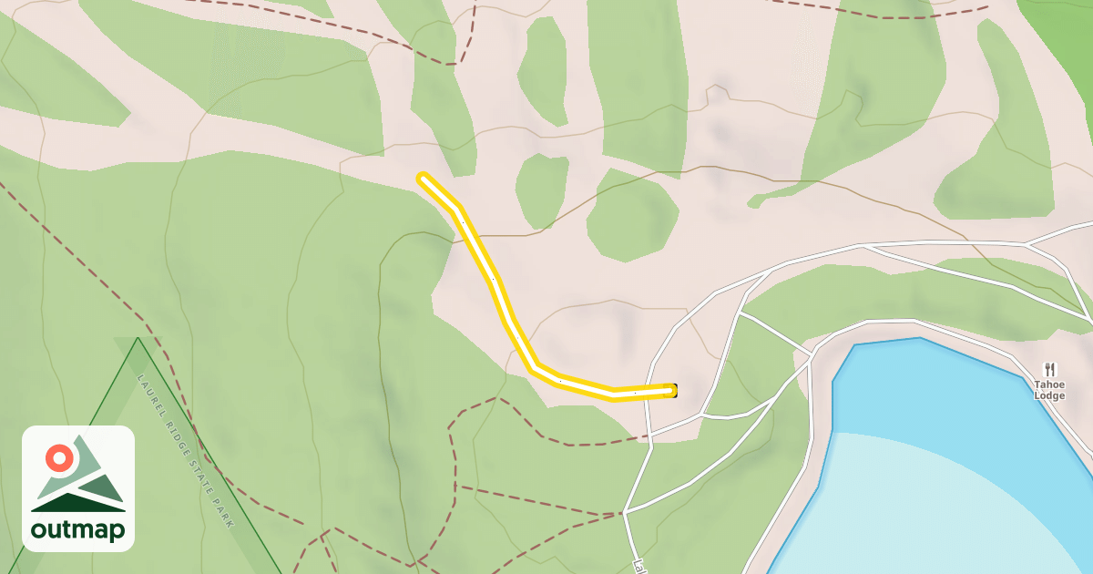 Map of Lost Girl Trail