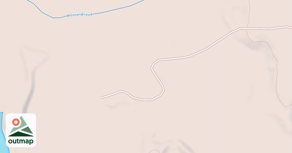 Map of BIG CALF LAKE ROAD SPUR A