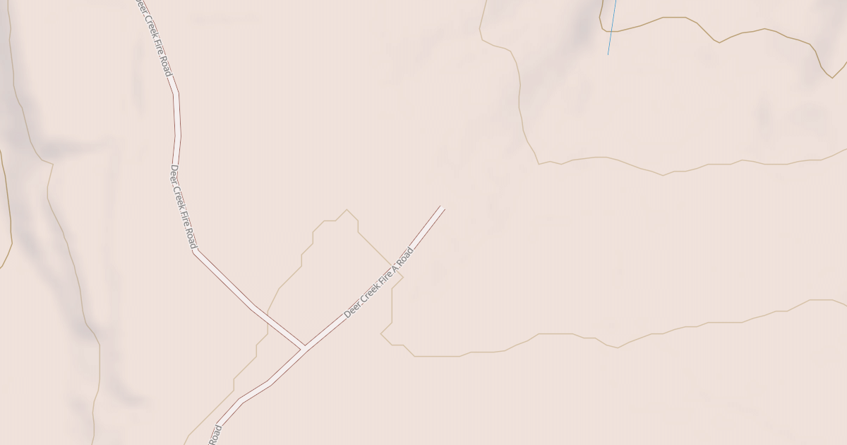 Map preview of DEER CREEK FIRE-A