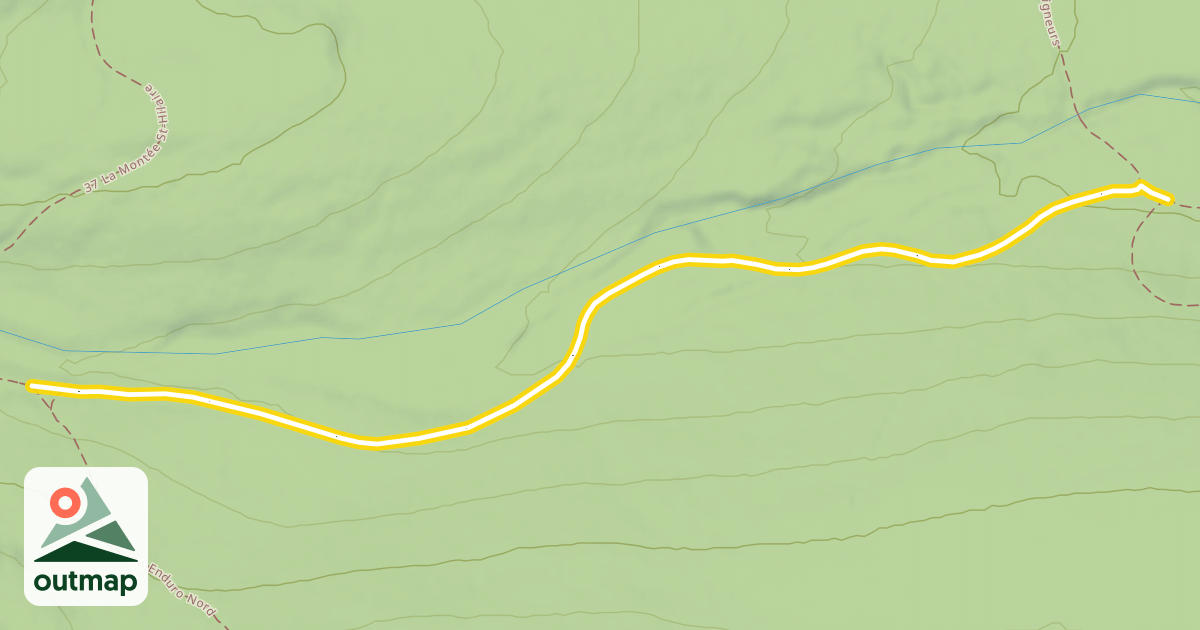Map of 37 La Montée St-Hilaire