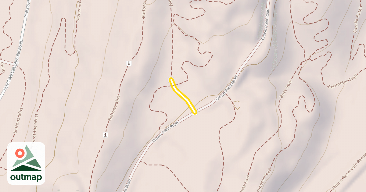 Map of Jody's Loop